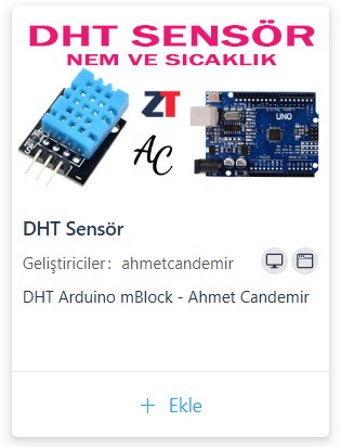 #10 MEBKİT-Sıcaklık ve Nem Ölçümü-DHT11 3 DHT SENSÖR